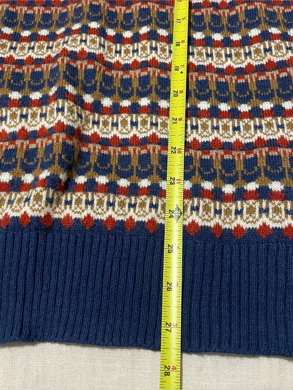 Vintage Kmart 80s Zip Up Pullover Striped Geometric Retro Colorful Sweater Sz L